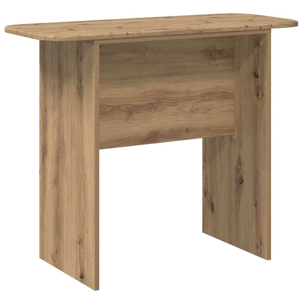 vidaXL Konzolasztal Artisan tölgy 93 x 40 x 75 cm Faanyag