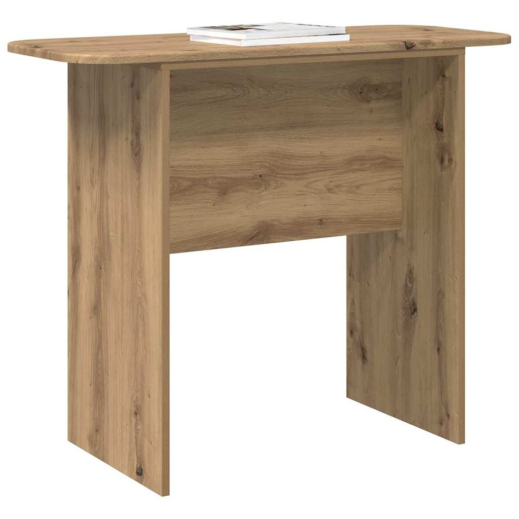 vidaXL Konzolasztal Artisan tölgy 93 x 40 x 75 cm Faanyag