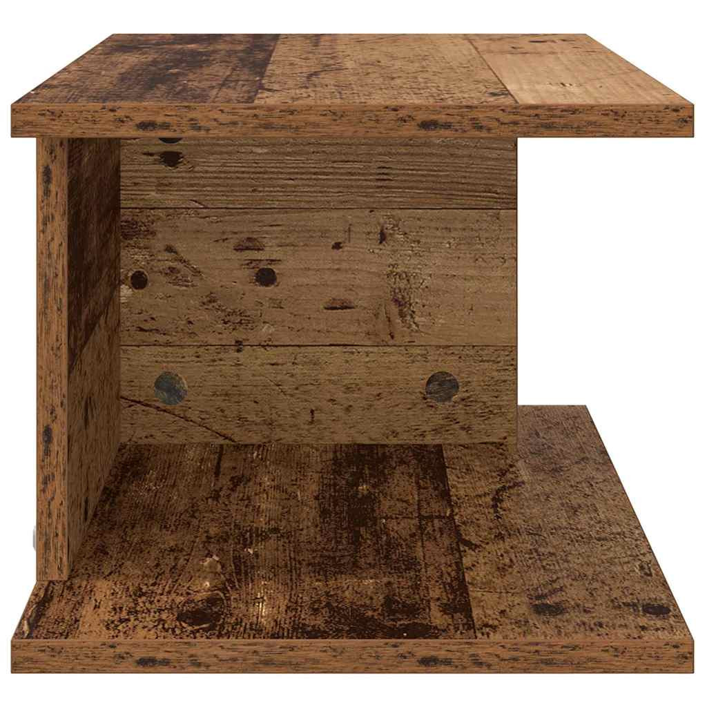 vidaXL Éjjeli asztal 2 pcs Öreg fa 40 x 30 x 25 cm Faanyag
