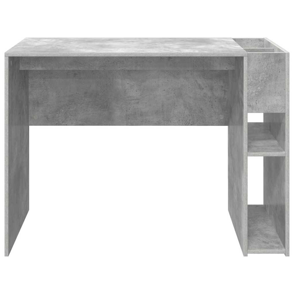 Asztal Beton Szürke 109 x 50 x 78 cm Faanyag