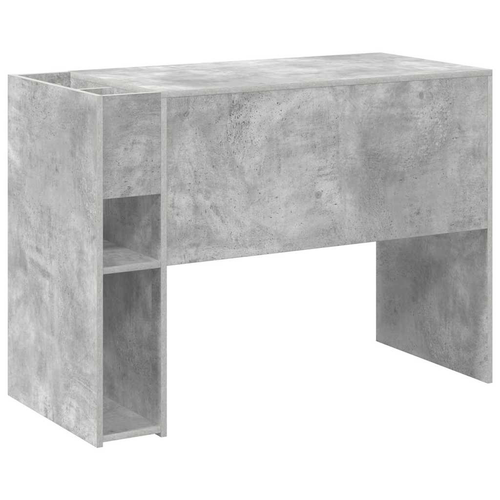Asztal Beton Szürke 109 x 50 x 78 cm Faanyag