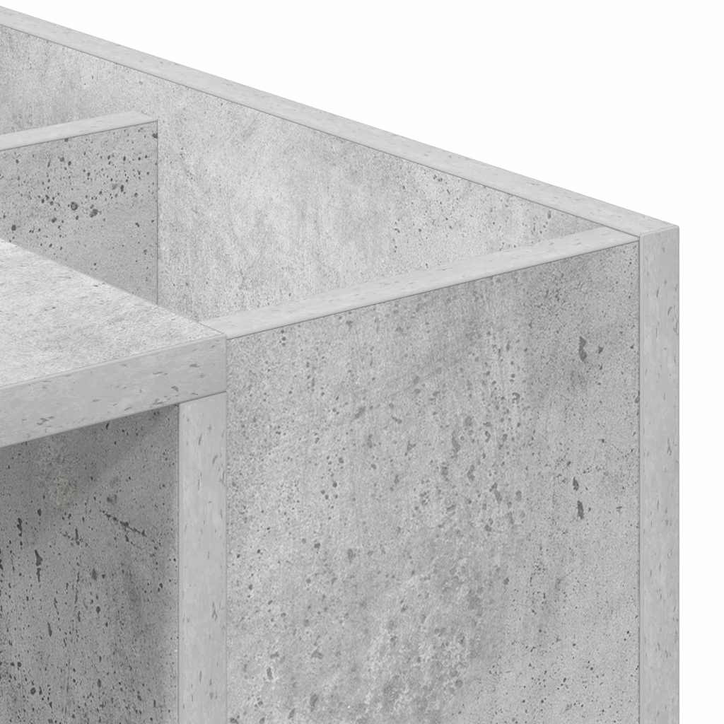 Asztal Beton Szürke 109 x 50 x 78 cm Faanyag