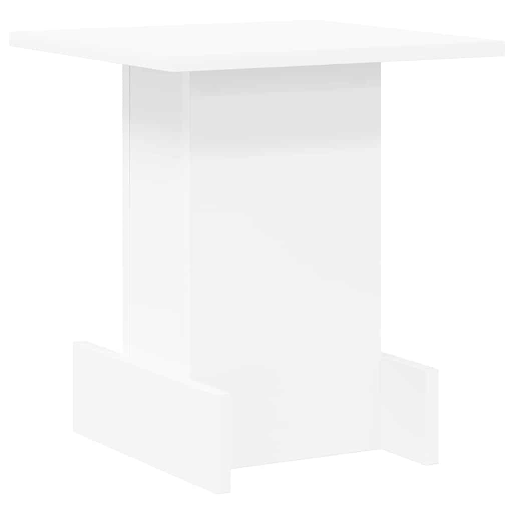 vidaXL Végasztal Fehér 35,5 x 35 x 40 cm Faanyag