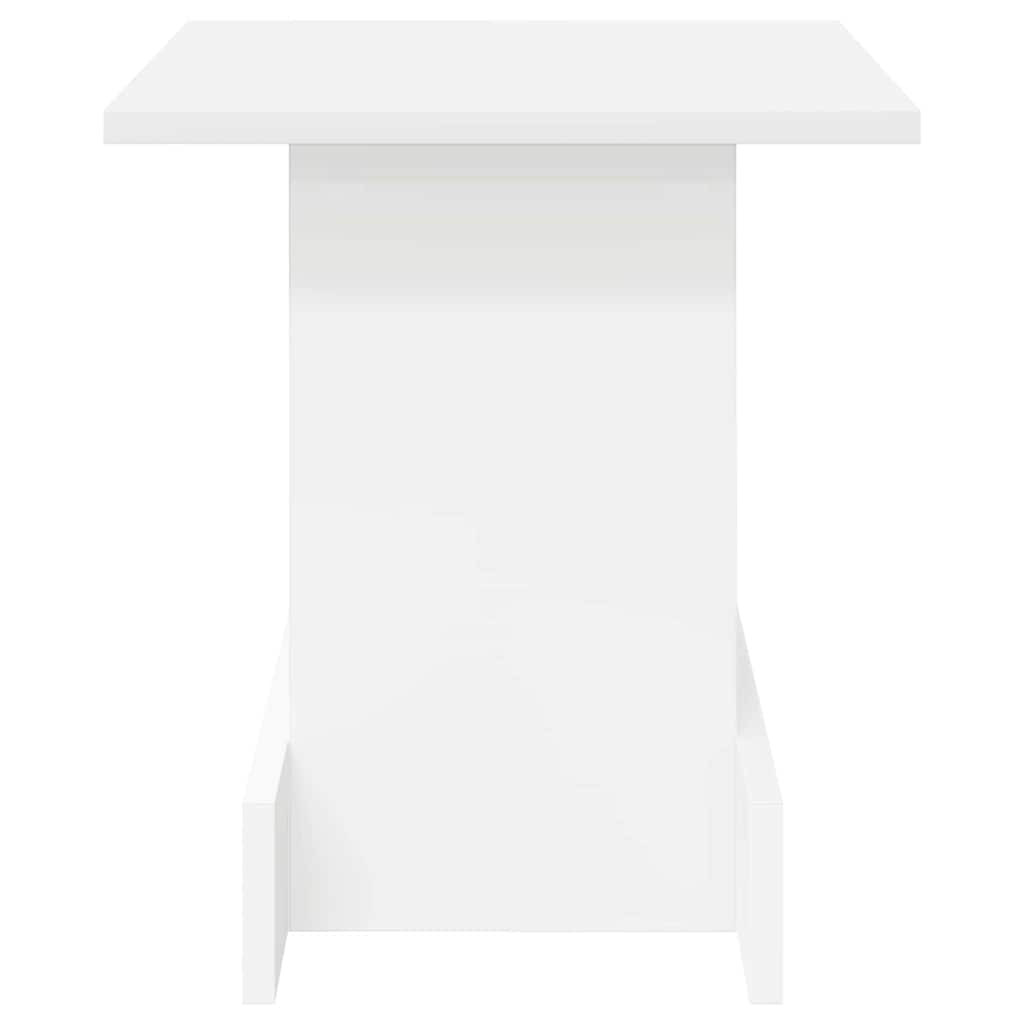 vidaXL Végasztal Fehér 35,5 x 35 x 40 cm Faanyag