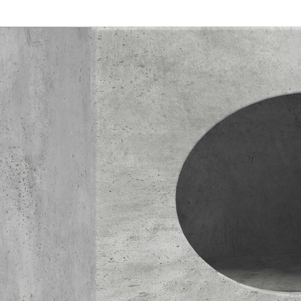 Széf Beton Szürke 40 x 35 x 100,5 cm Faanyag