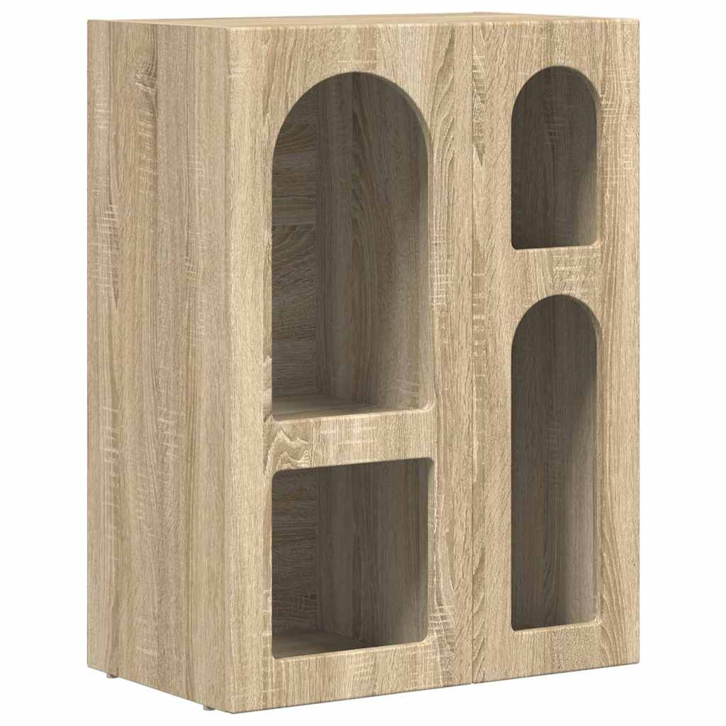 Széf Sonoma tölgy 59 x 35 x 80.5 cm Faanyag