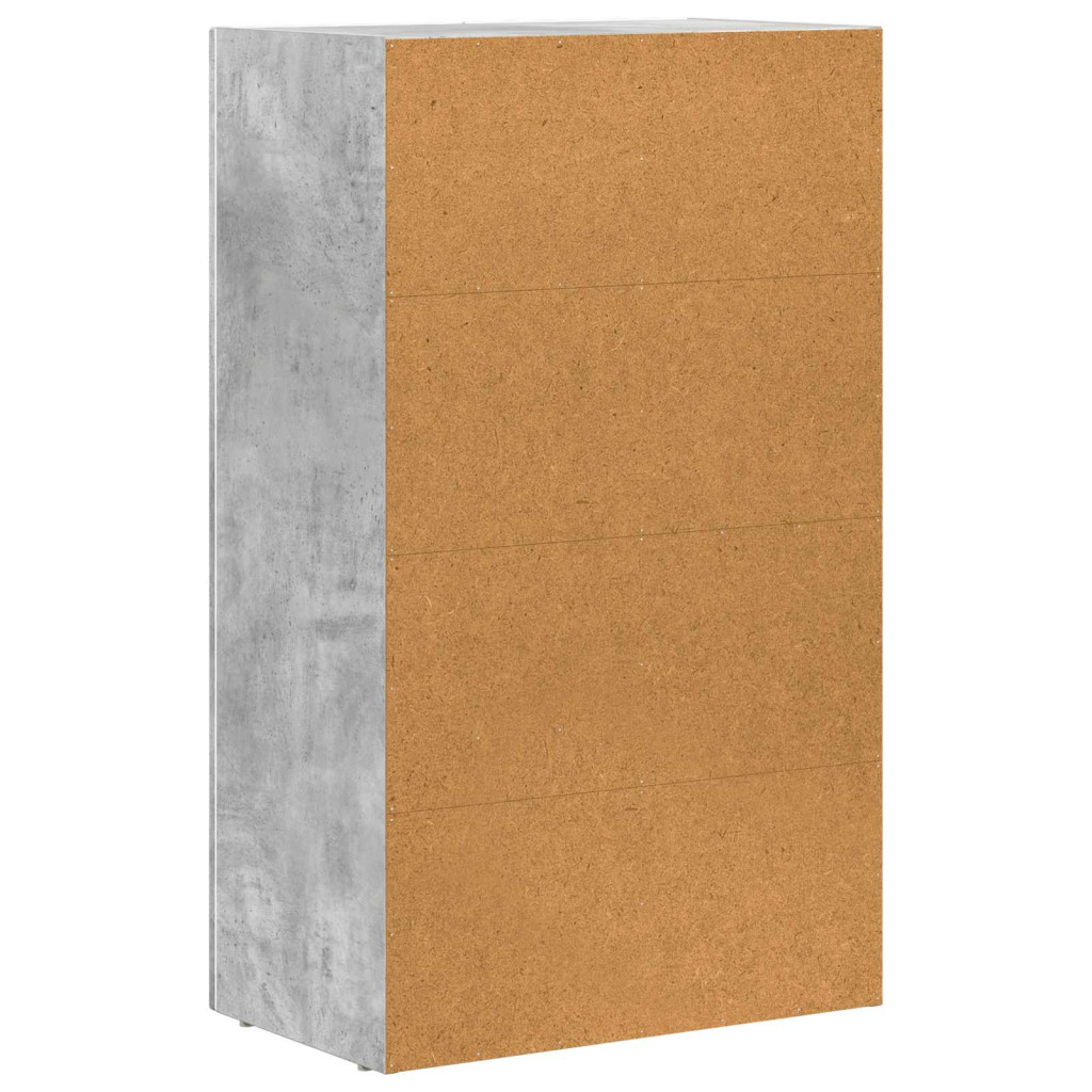 Széf Beton Szürke 59 x 35 x 100,5 cm Faanyag