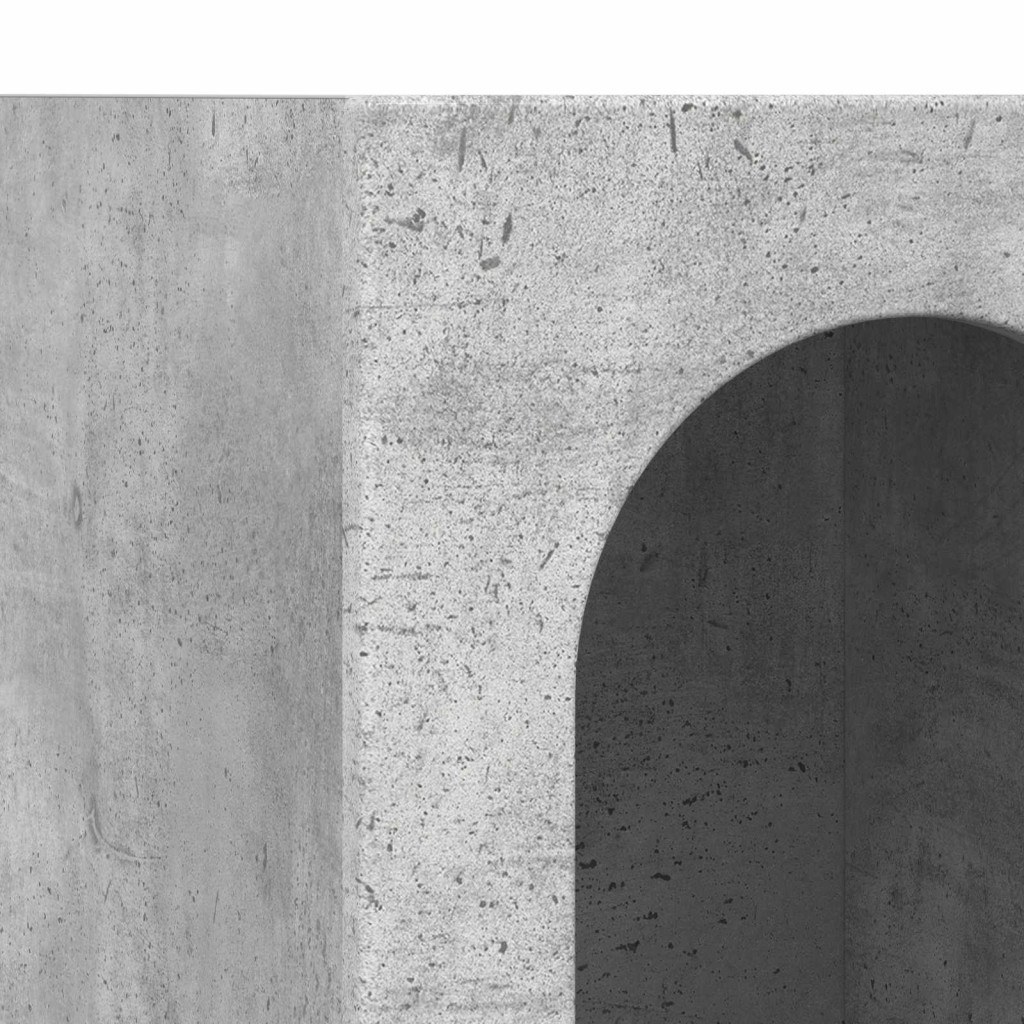 Széf Beton Szürke 59 x 35 x 100,5 cm Faanyag