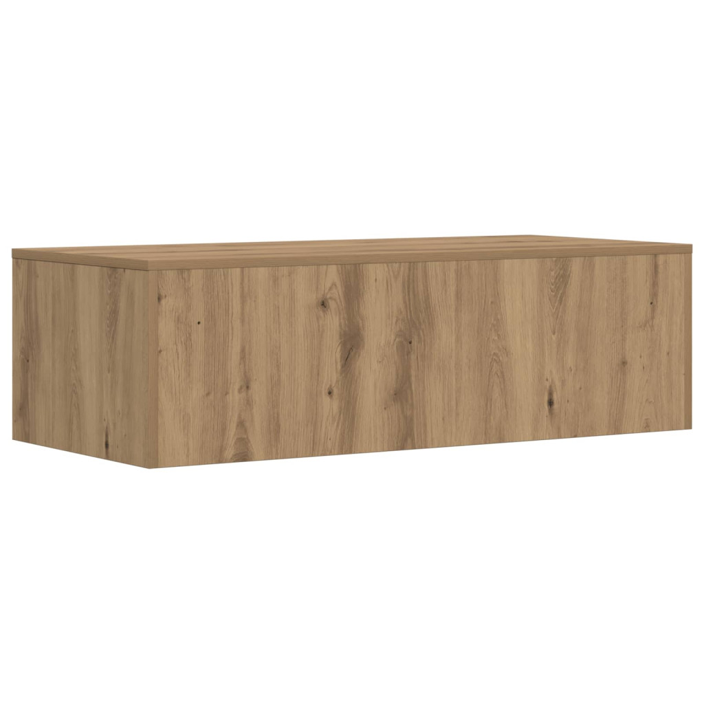 Falra szerelhető íróasztal Artisan tölgy 100 x 45 x 30 cm
