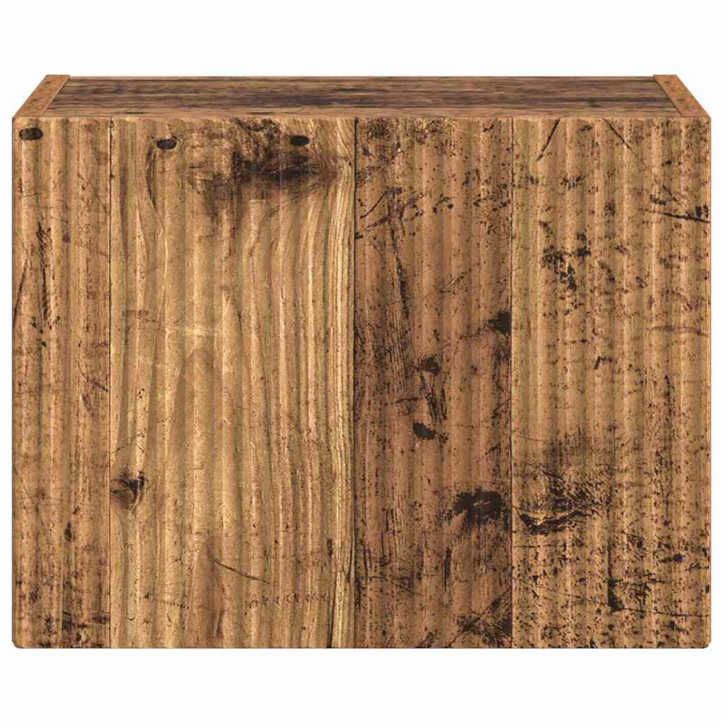 TV Fali Szekrény Öreg fa 60 x 31 x 29.5 cm Faanyag