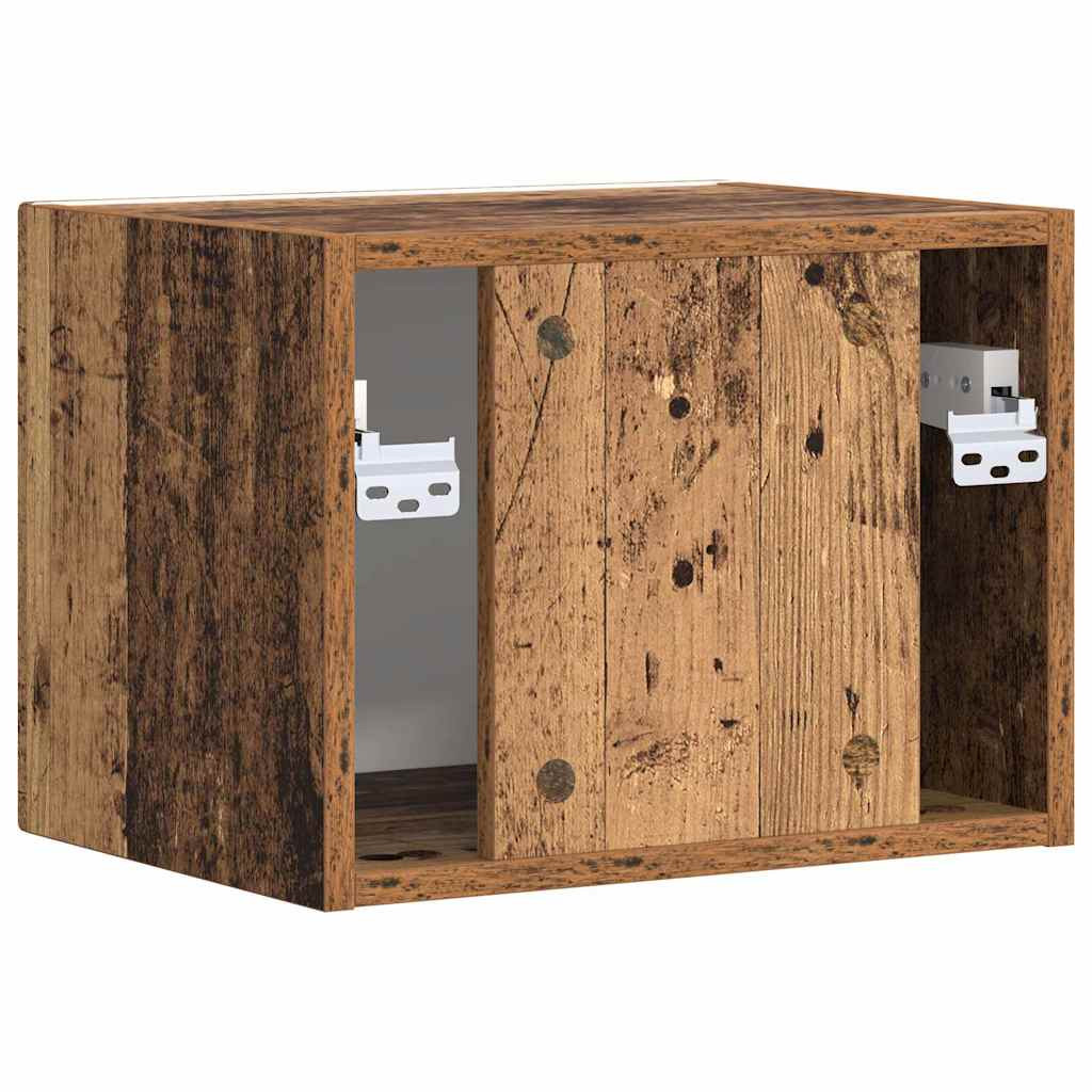 TV Fali Szekrény Öreg fa 60 x 31 x 29.5 cm Faanyag
