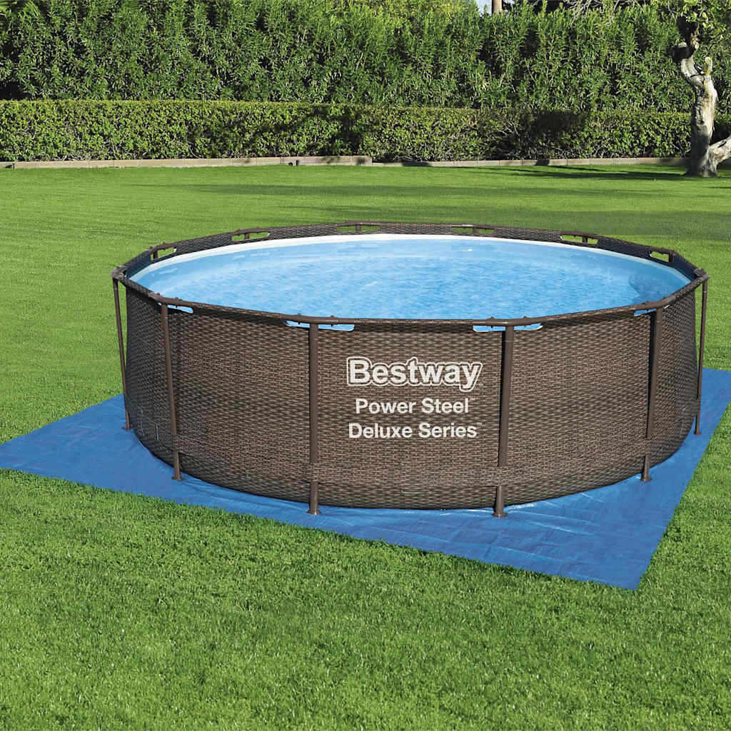 Bestway Flowclear" medencealátét 396 x 396 cm" Bestway Flowclear" medencealátét 396 x 396 cm"
