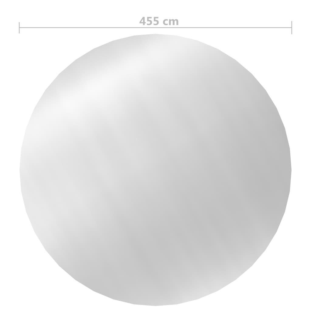 ezüst polietilén medencetakaró 455 cm