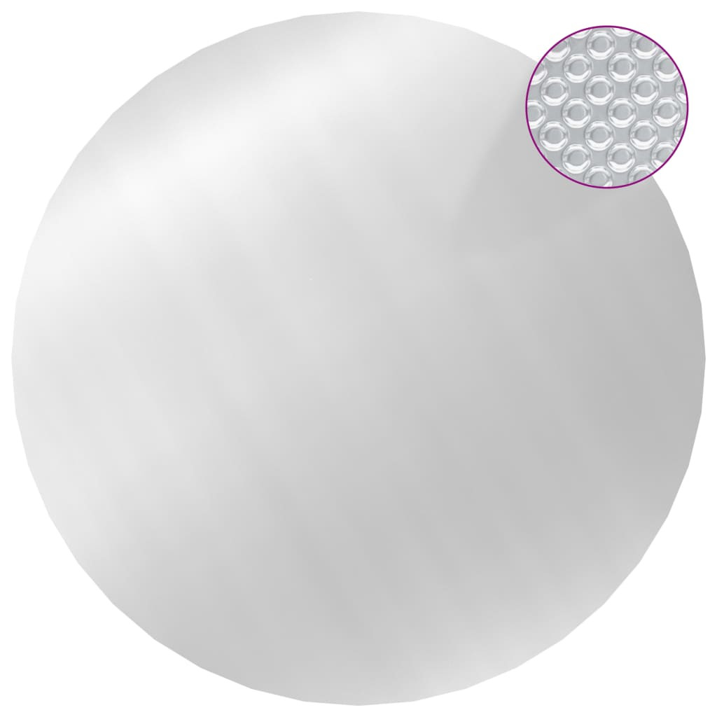 ezüst polietilén medencetakaró 549 cm