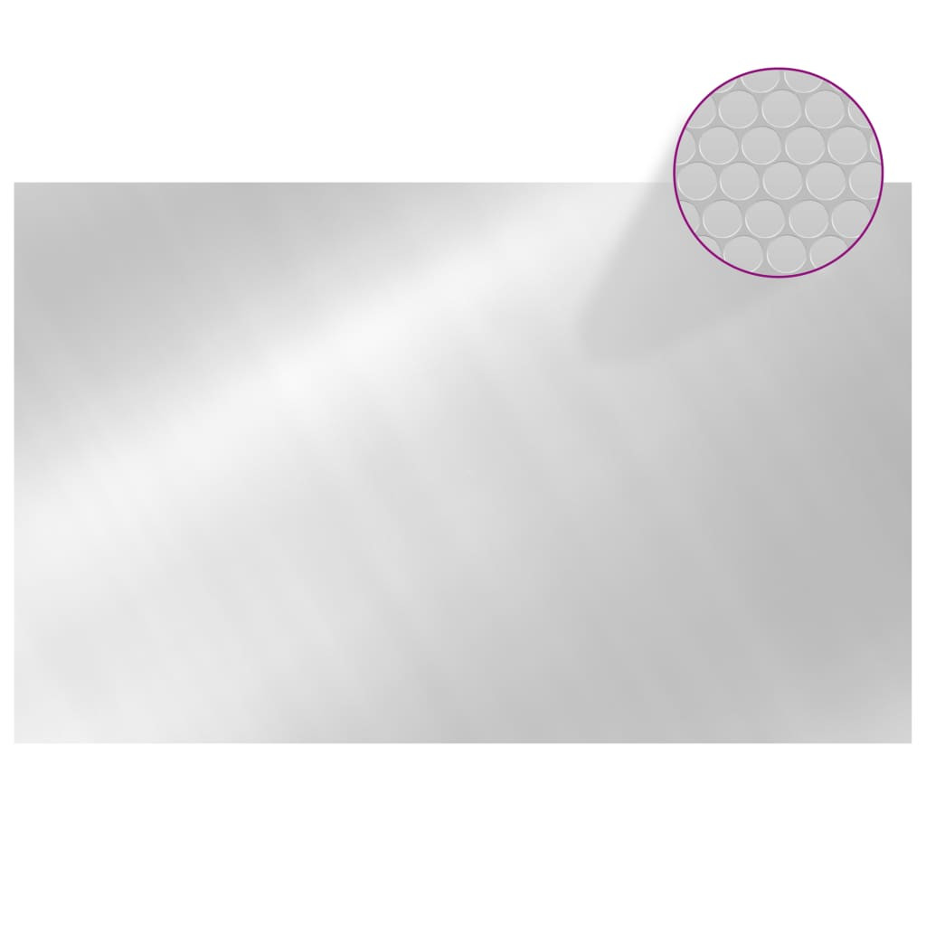 ezüstszínű négyszögletes PE medencetakaró 800 x 500 cm ezüstszínű négyszögletes PE medencetakaró 800 x 500 cm