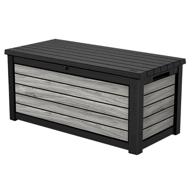 Kerti tároló Keter Deco 630 l storm grey