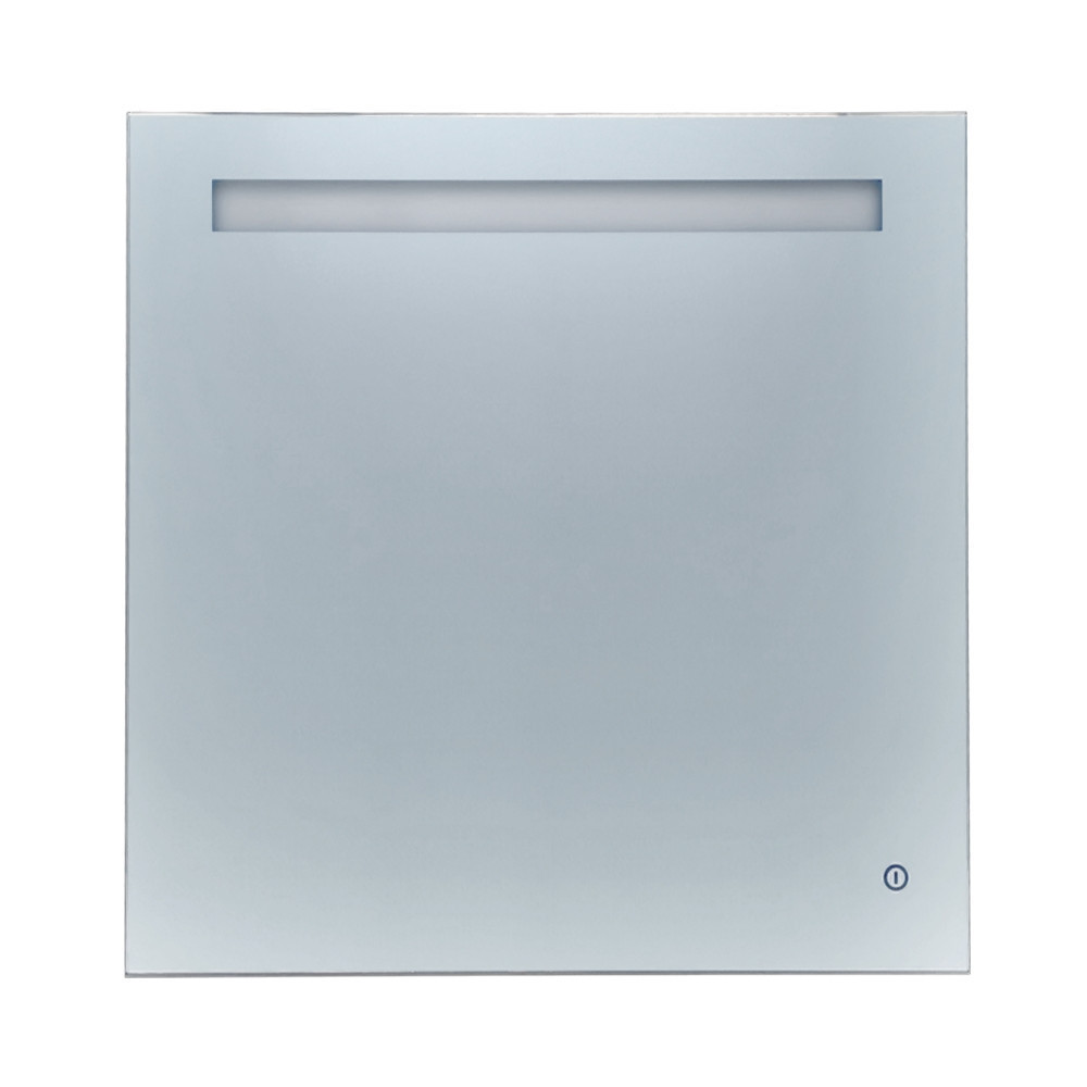 TMP LUX Touch fürdőszobai tükör - LED világítással - érintőkapcsolóval - 60 x 65 cm