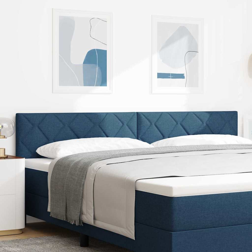 vidaXL Fejtámla Kék 200 cm szövet vidaXL Fejtámla Kék 200 cm szövet