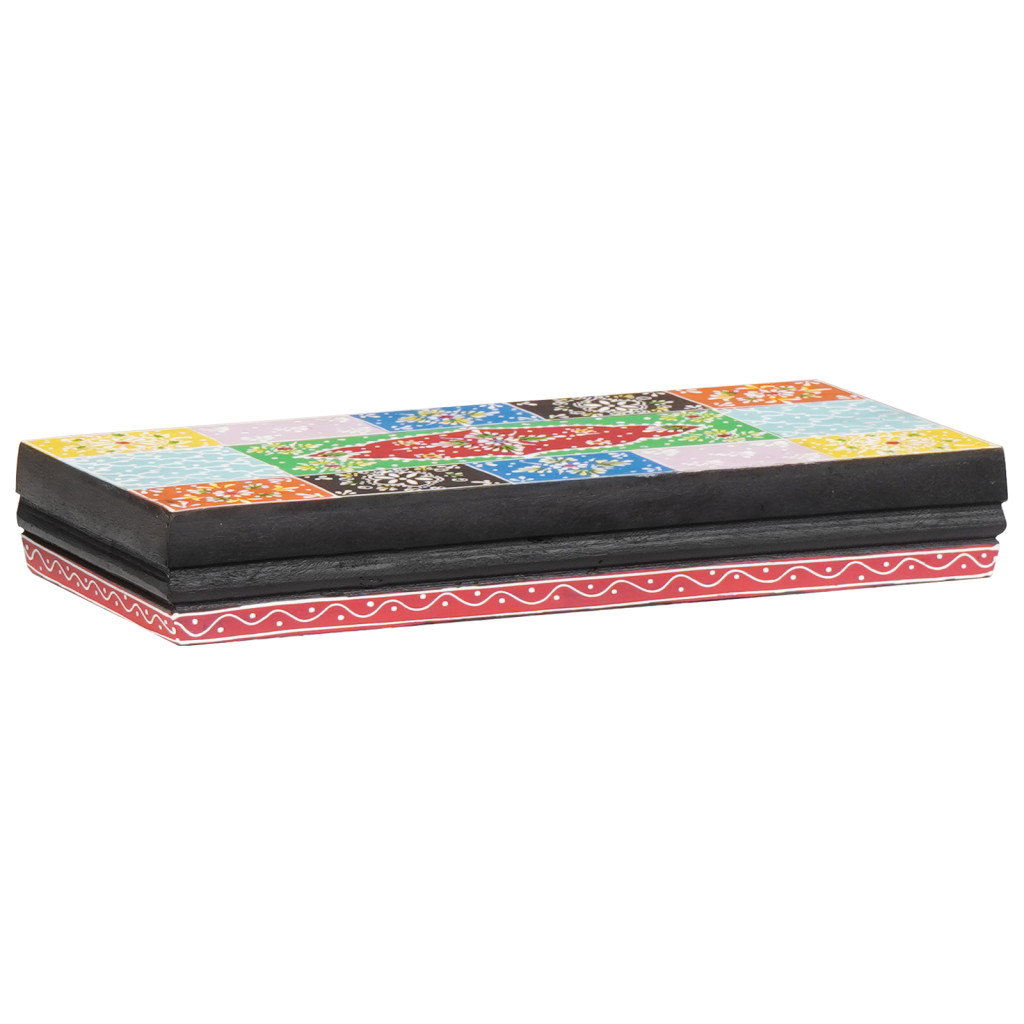Fali Polcok 2 db 40x20x6 cm Tömbfa Mangó