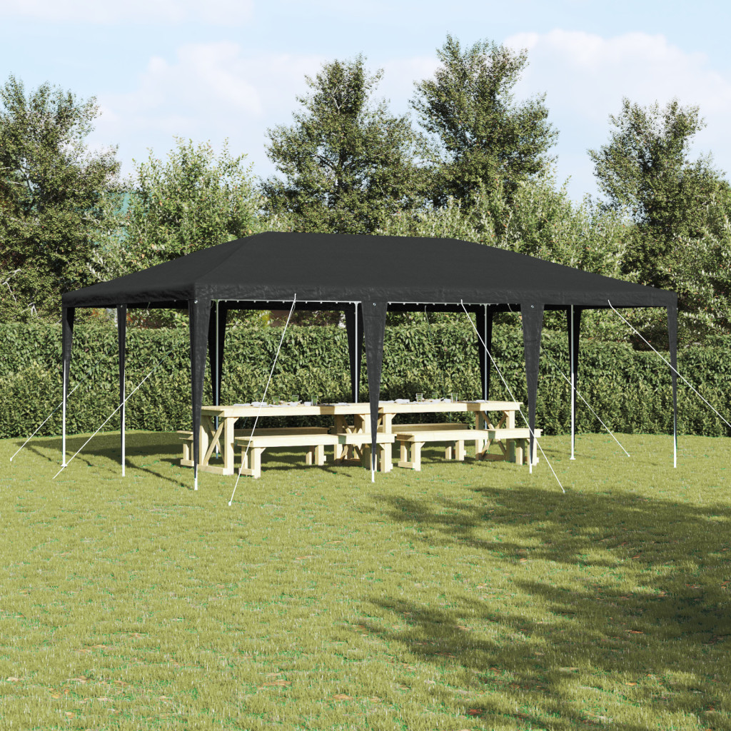 Parti Sátor Antracit 6x4 m PE