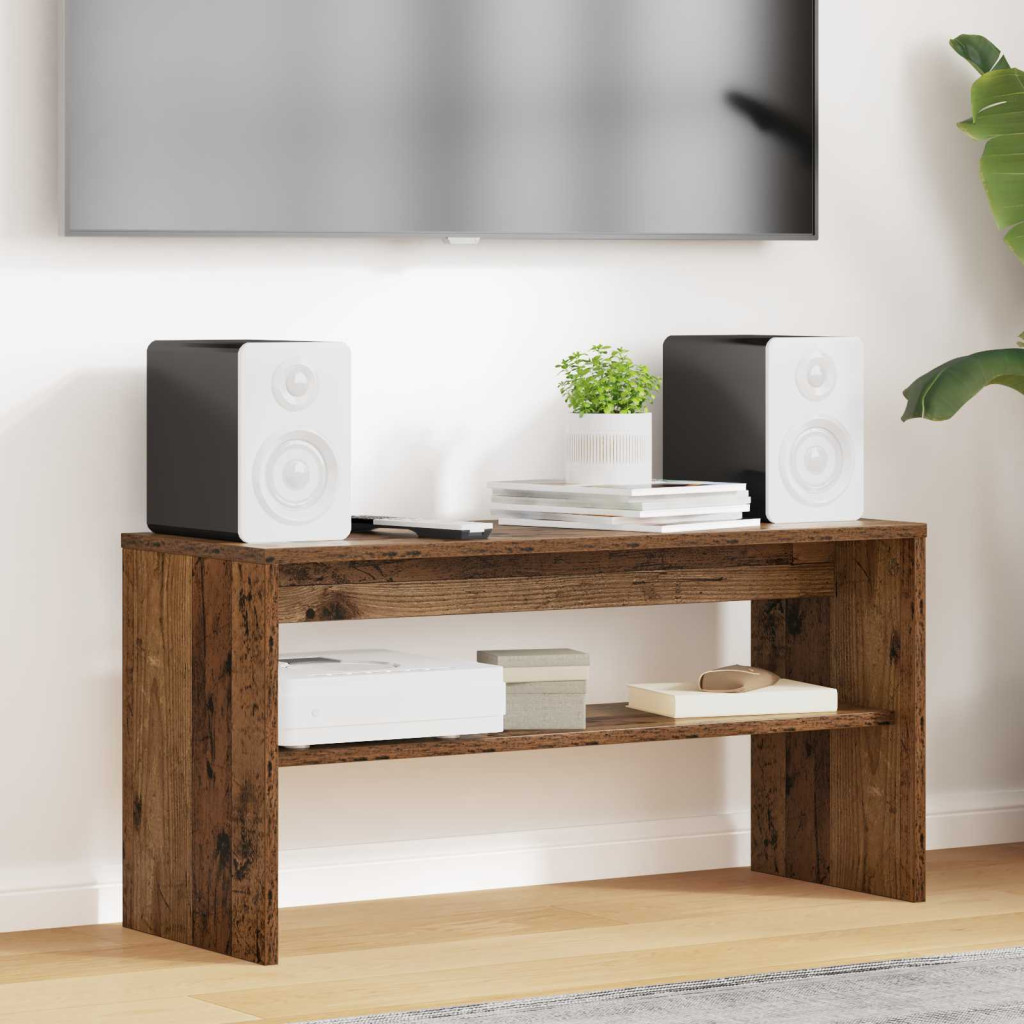 vidaXL TV szekrény Öreg fa 80 x 30 x 40 cm Faanyag