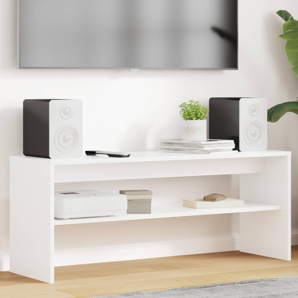 vidaXL TV szekrény Fehér 100 x 30 x 40 cm Faanyag
