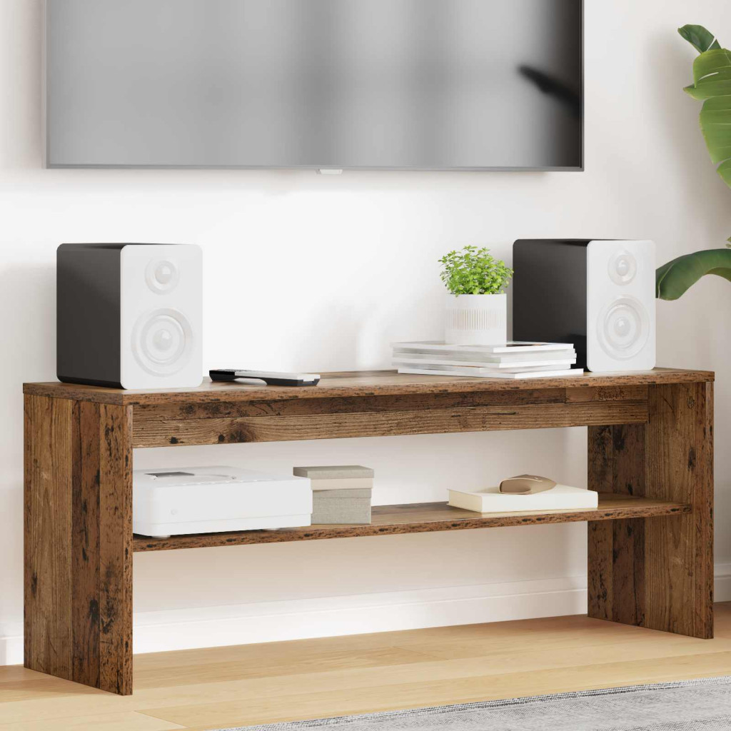 vidaXL TV szekrény Öreg fa 100 x 30 x 40 cm Faanyag