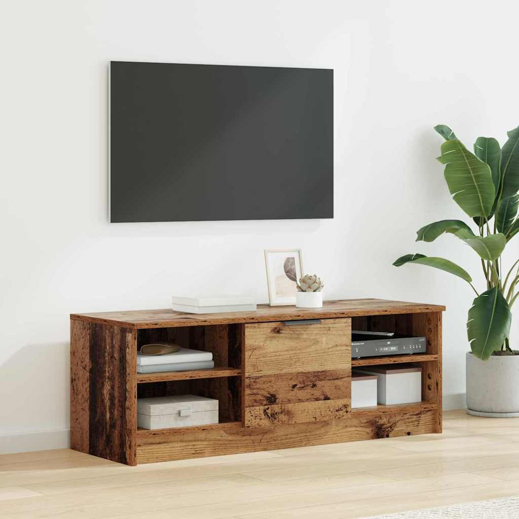 TV szekrény Öreg fa 102 x 35 x 36,5 cm Faanyag