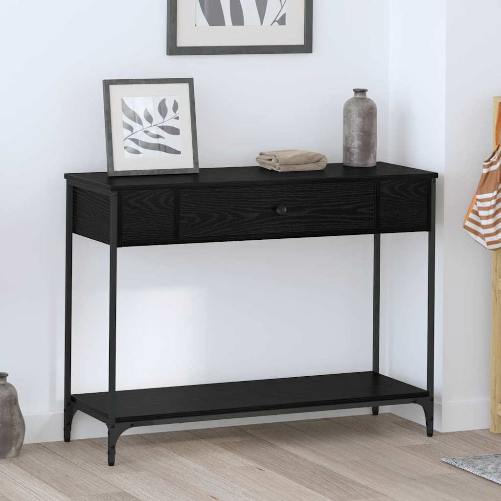 Konzolasztal Other Musta tammi 100 x 34.5 x 75 cm Faanyag