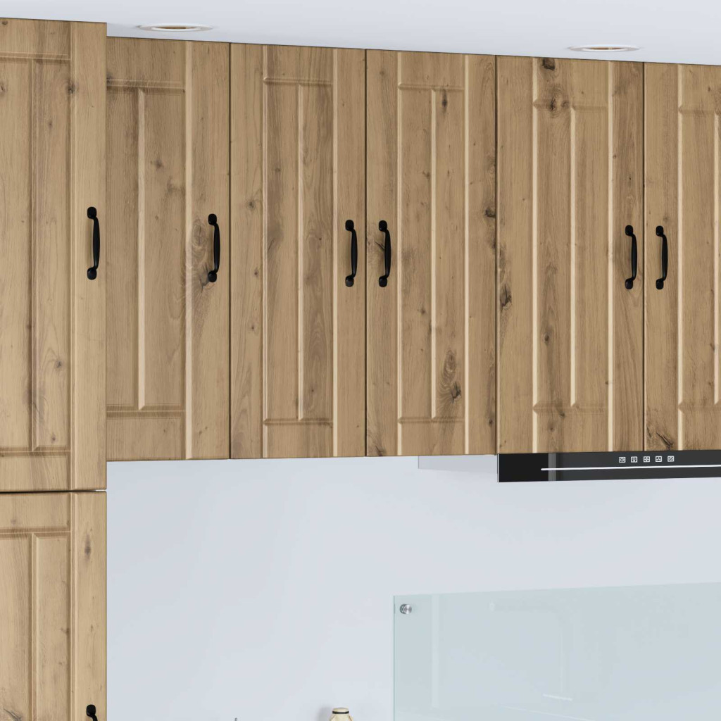 Konyhaszekrény 2 pcs Artisan tölgy 30 x 31 x 80 cm Faanyag