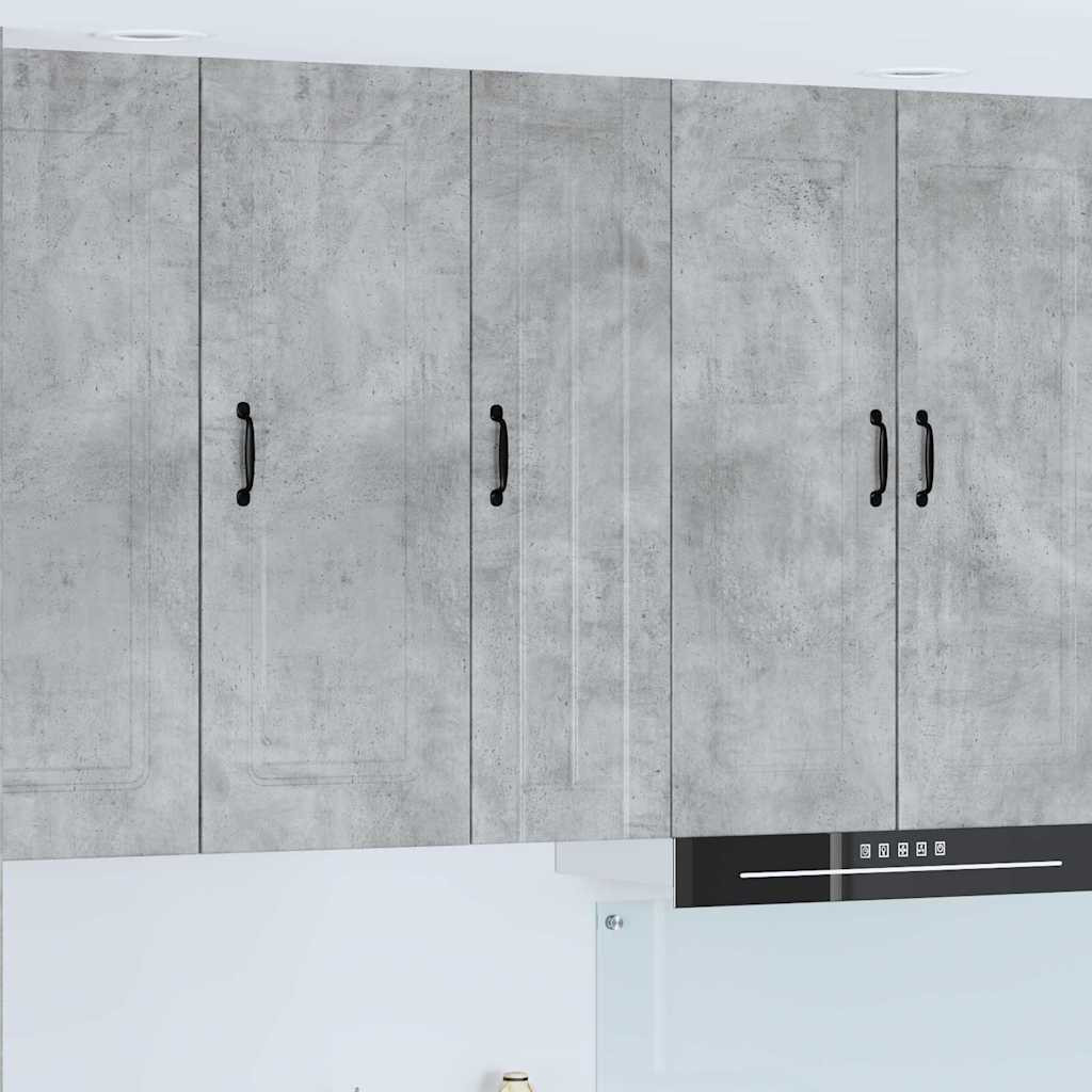 Konyhaszekrény Beton Szürke 30 x 31 x 100 cm Faanyag