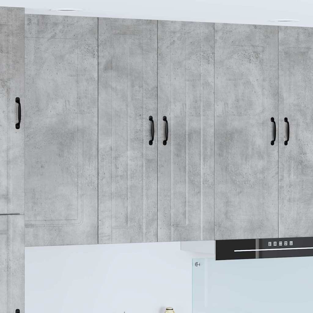 Konyhaszekrény Beton Szürke 60 x 31 x 100 cm Faanyag